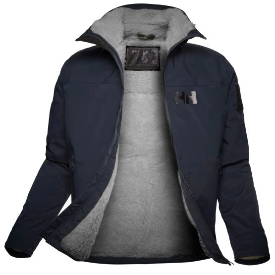 Arctic Ocean Shelled Wool Pile Jacket Helly Hansen